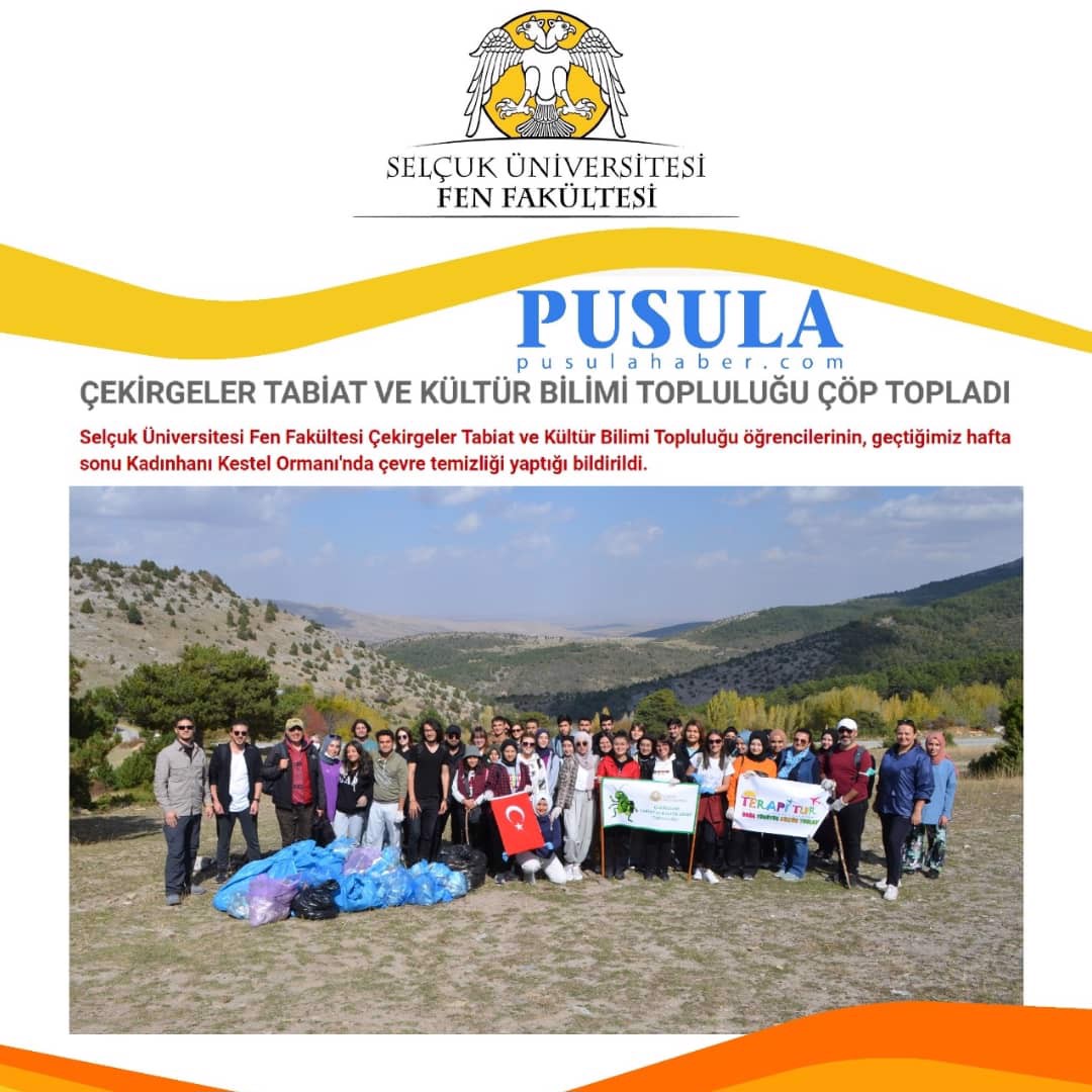 Kestel ormanı çevre temizliği